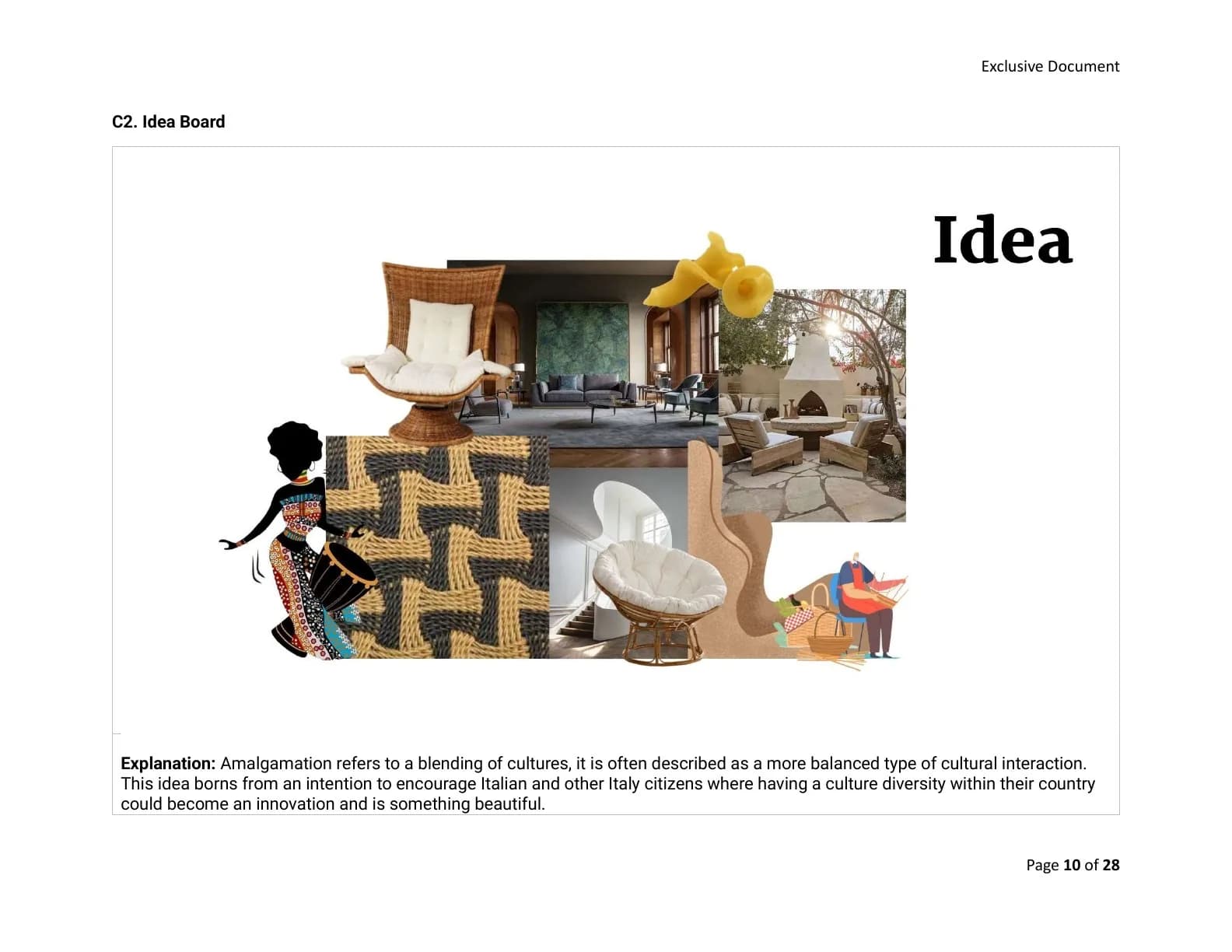 Harth Chair: idea development board