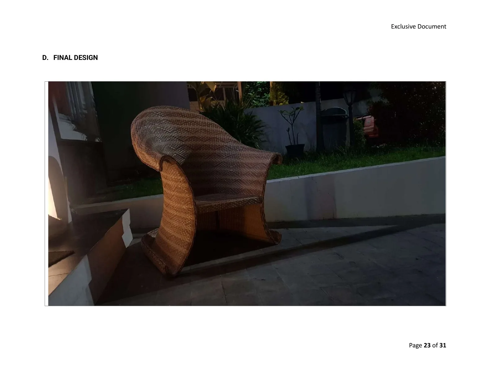 Harth Chair: prototype review