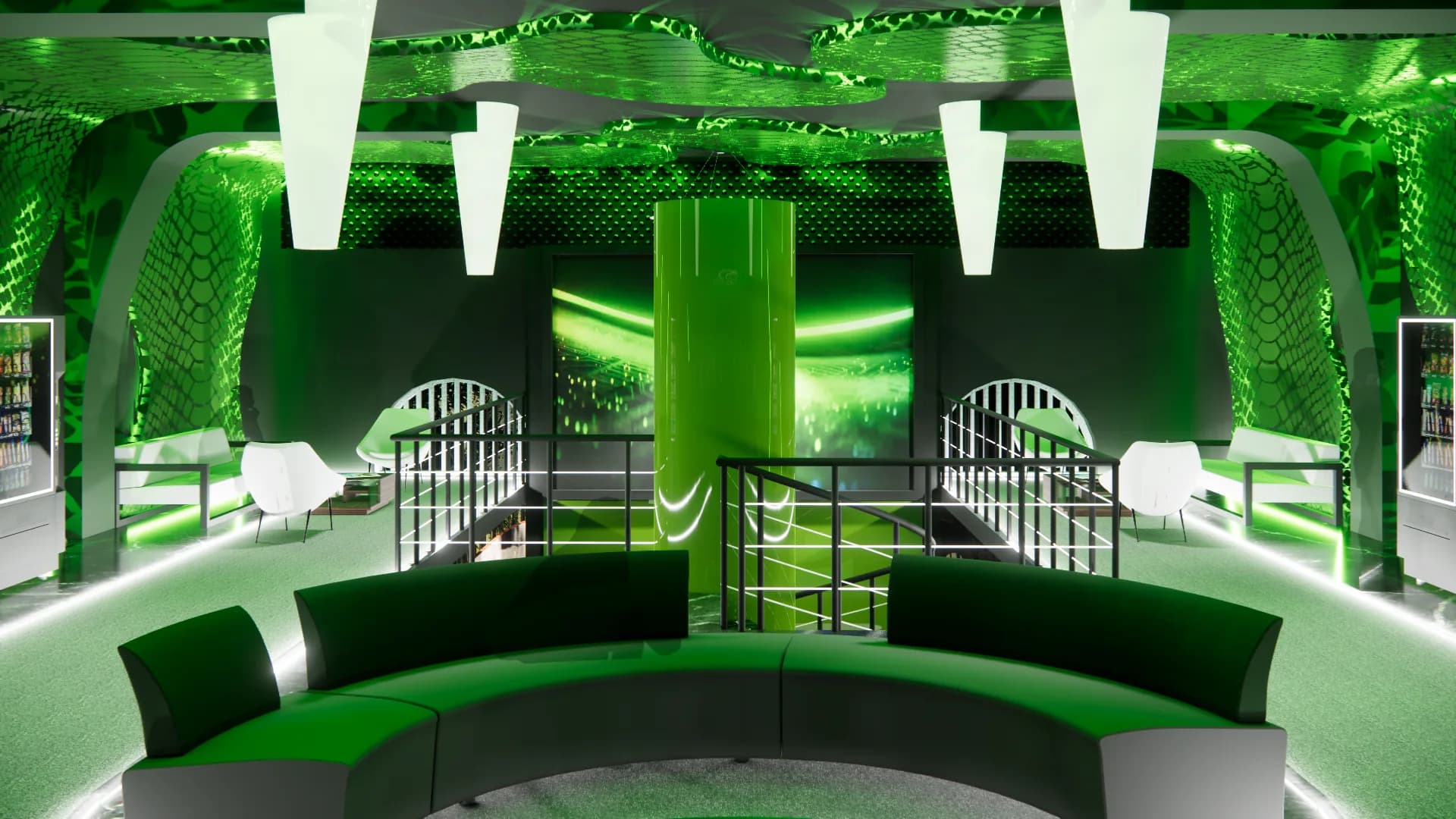 Into the Wild Wood of Razer: main lounge