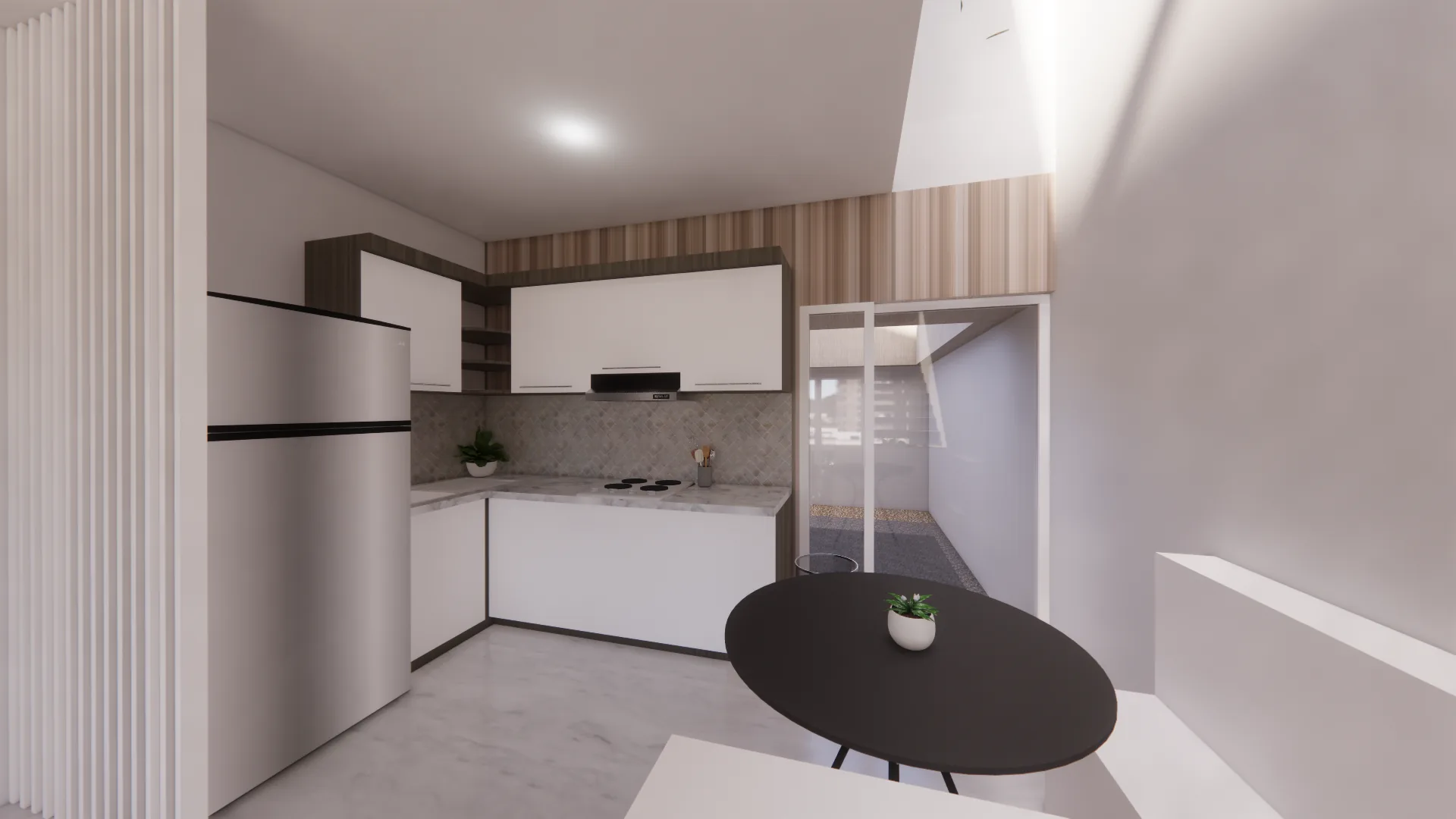 NeoFos House: kitchen