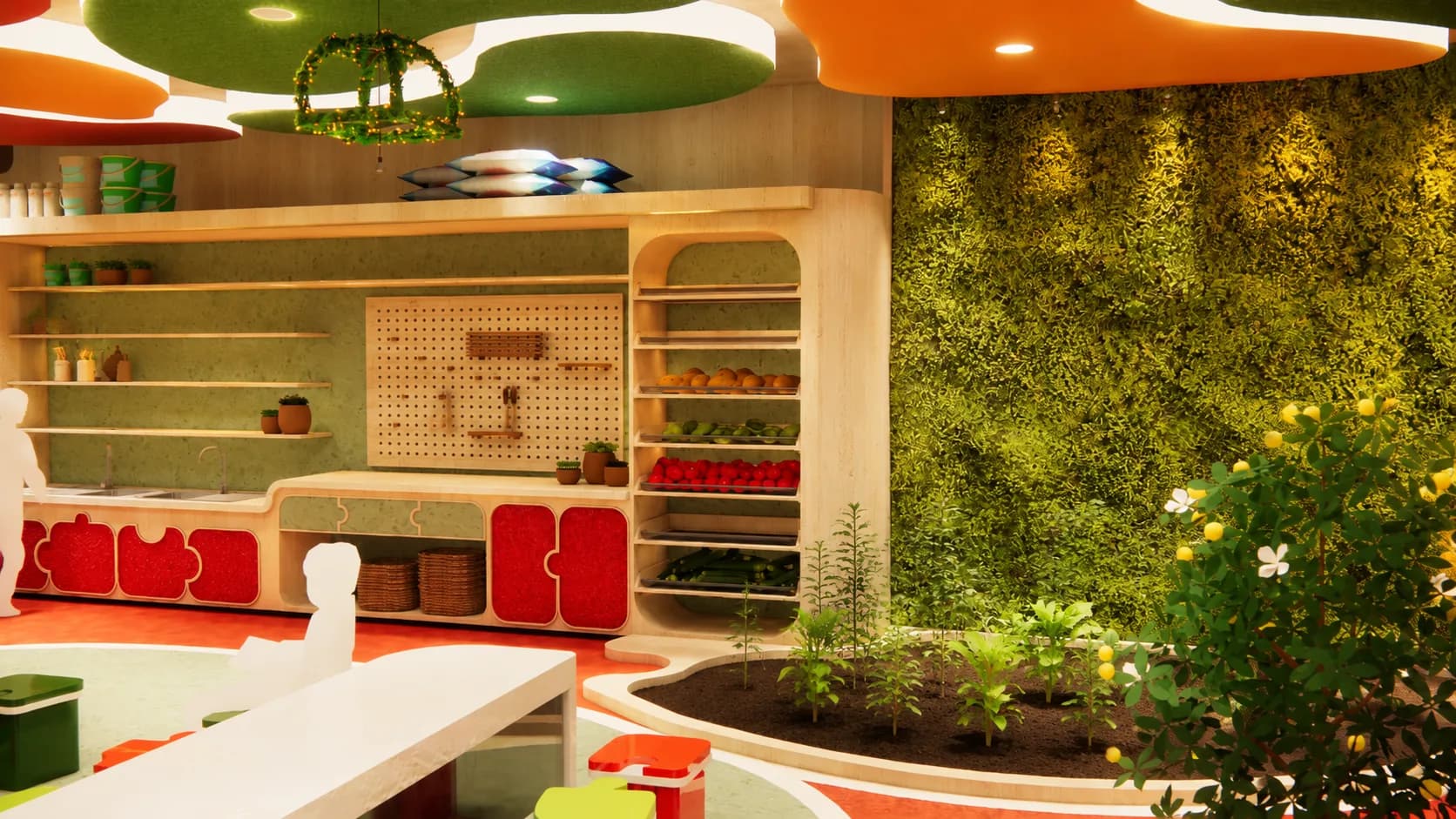 Piece by Piece: sensory garden detail
