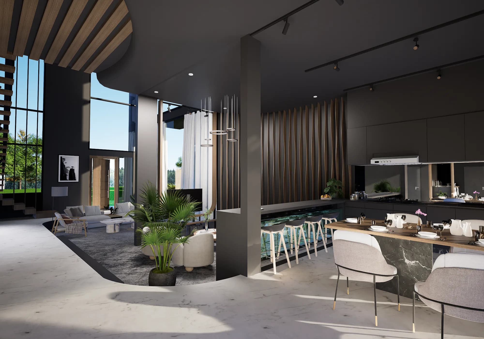 Build to Last: open-plan living and kitchen