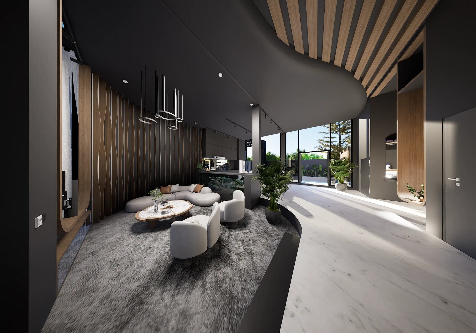 Build to Last: double-height living room