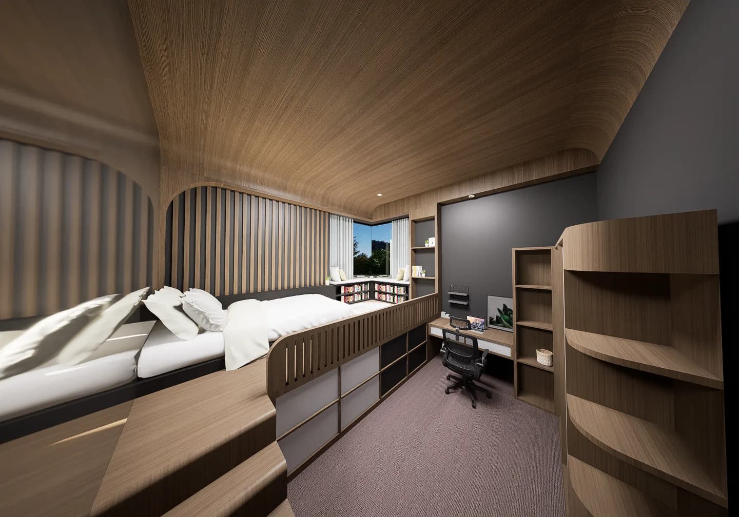 Build to Last: bedroom perspective 04