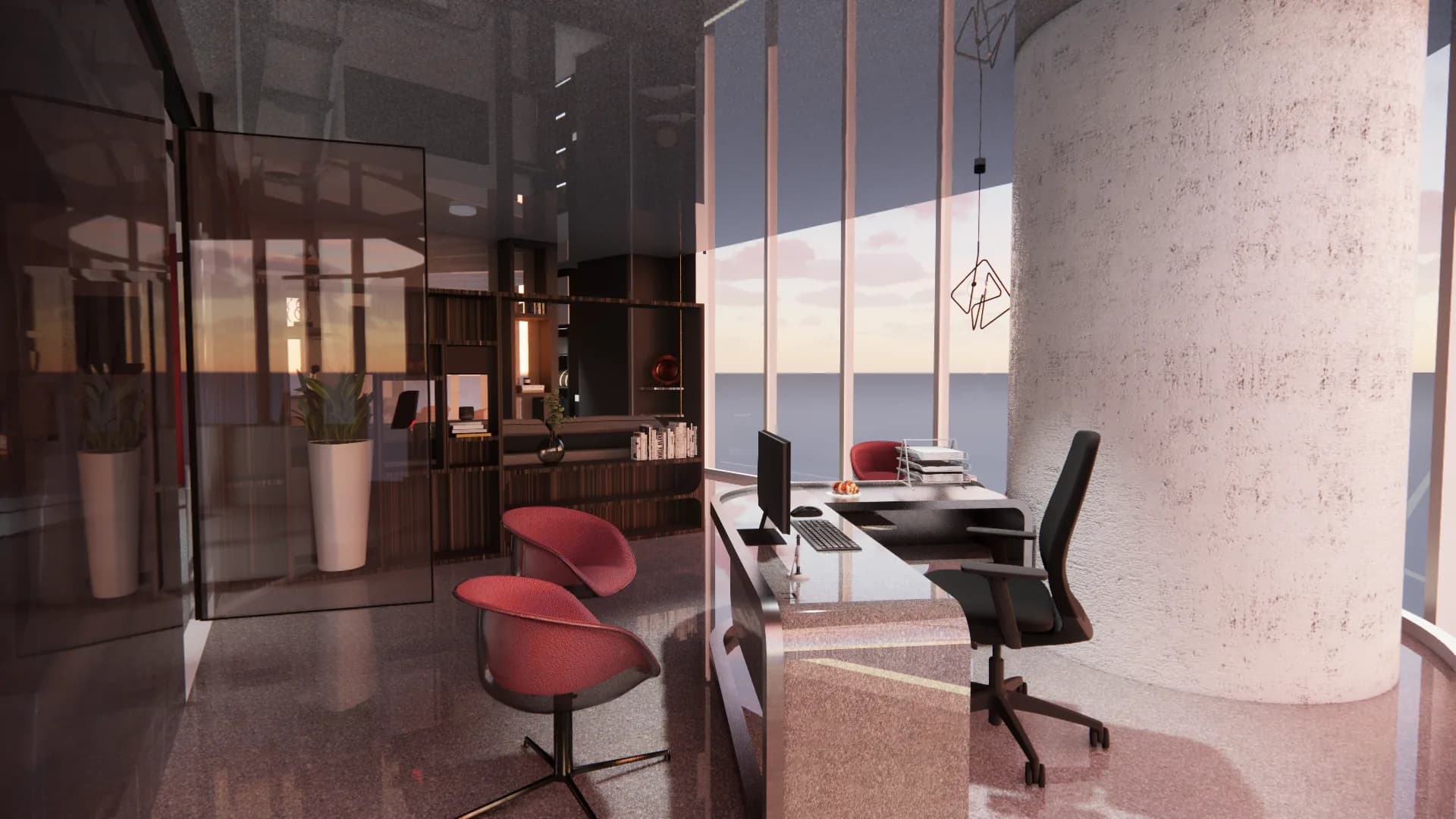 Infinity and Beyond: executive office